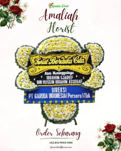 Papan Bunga Duka di Rancabolang